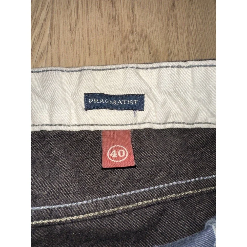 Agave Denim Silver Pragmatist Wolf Twill Pants Mens 37x27 USA Classic Straight